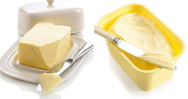 Diferencia entre Margarina y Mantequilla